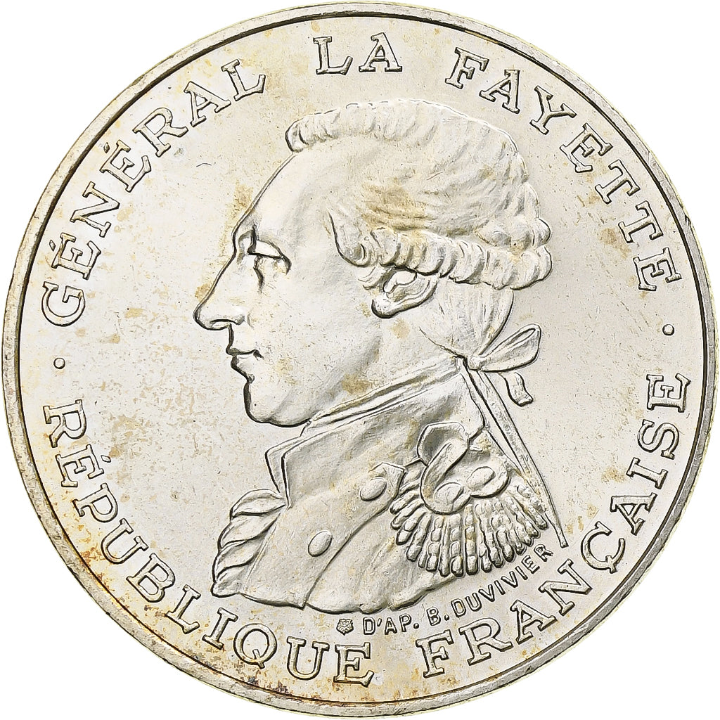 Francia, 100 Francs, La Fayette, 1987, MDP, Argento, SPL