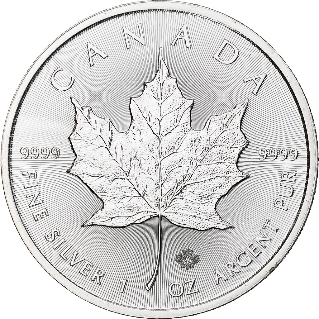 Kanada, Elizabeth II, 5 dollars, 1 oz, Maple Leaf, 2022, Ottawa, Silber, UNZ+