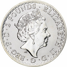 Great Britain, Elizabeth II, 2 Pounds - 1 Oz, Britannia, 2023, London, Silver