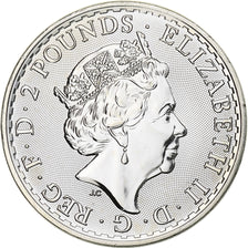 Great Britain, Elizabeth II, 2 Pounds - 1 Oz, Britannia, 2023, London, Silver
