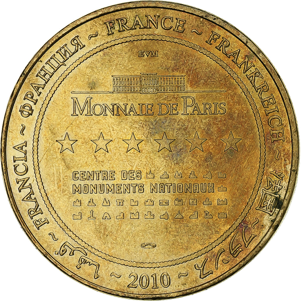 Francja, Tourist token, Le-Mont-Saint-Michel - L'Archange, 2007, Miedzionikiel