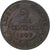 Francia, 2 Centimes, Daniel-Dupuis, 1907, Paris, Bronce, EBC+, Gadoury:107