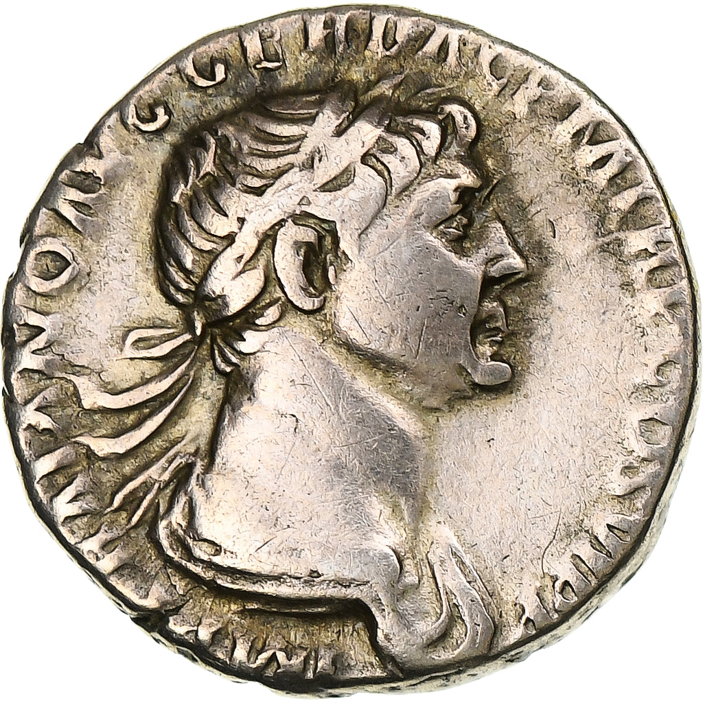 Hadrian, Denarius, 112-114, Rome, Srebro, VF(30-35), RIC:294