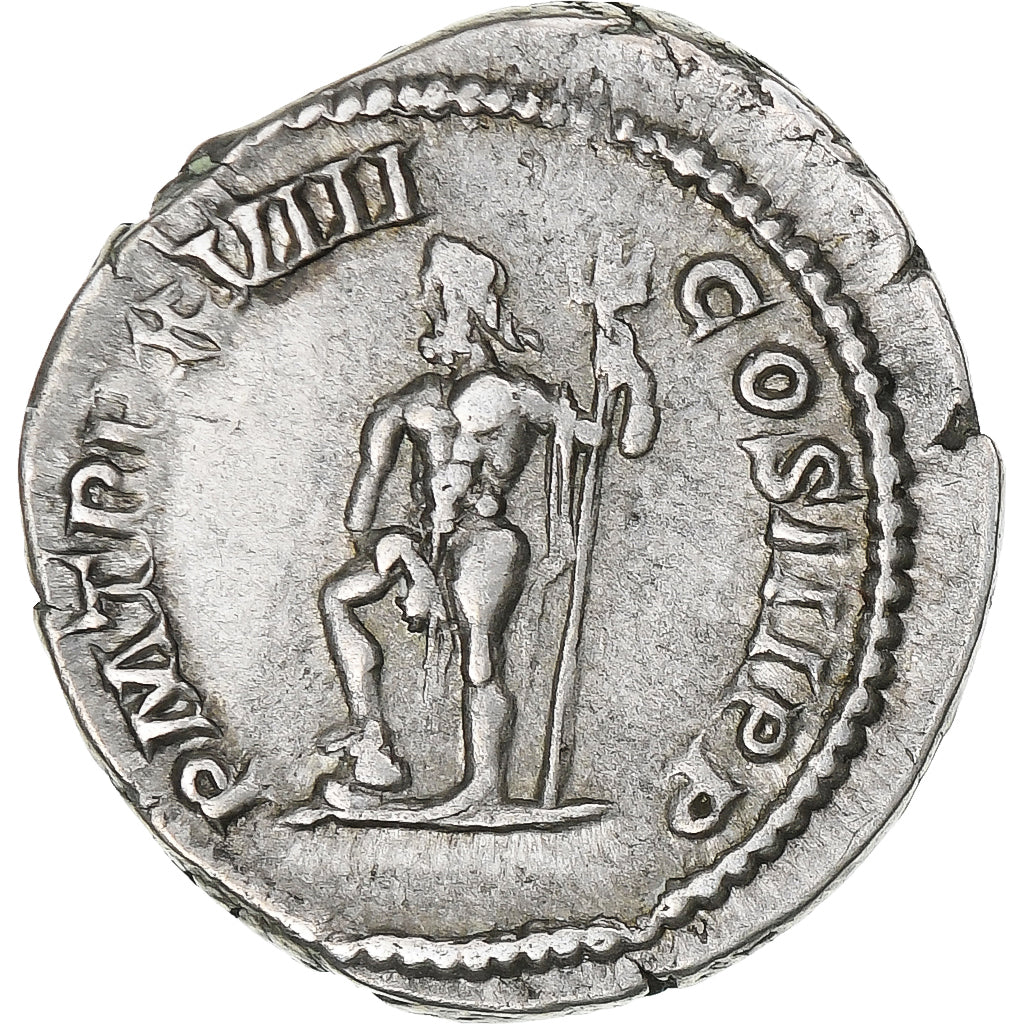 Septimius Severus, Denarius, 210, Rome, Argento, BB+, RIC:234