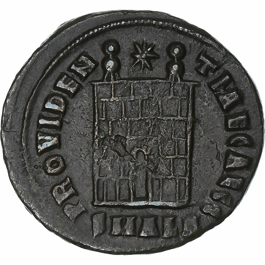 Crispus, Follis, 325-326, Alexandria, Bronze, EF(40-45), RIC:35