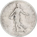 France, 1 Franc, Semeuse, 1900, Paris, Très rare, Argent, B+, Gadoury:467