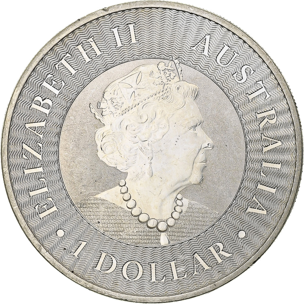 Australien, Elizabeth II, 1 Dollar, 1 Oz, 2020, Perth, Silber, VZ+