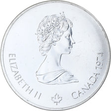 Canada, 5 Dollars, Montréal XXI Olympiade, 1974, Ottawa, Silver, MS(65-70)