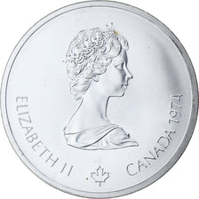 Canada, 10 Dollars, Montréal XXI Olympiade, 1974, Ottawa, Silver, MS(65-70)
