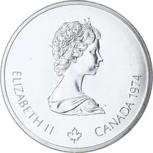 Canada, 10 Dollars, Montréal XXI Olympiade, 1974, Ottawa, Argento, FDC