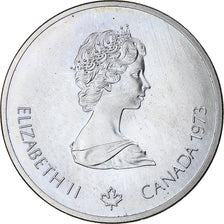 Canada, 10 Dollars, Montréal XXI Olympiade, 1973, Ottawa, Silver, MS(63)