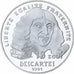 France, 100 Francs-15 Ecus, Descartes, 1991, MDP, Proof, Silver, MS(65-70)