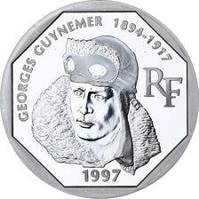 France, 100 Francs, Guynemer, 1997, MDP, Proof, Silver, MS(65-70)