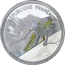 Francja, 100 Francs, 1992 Olympics, Albertville, Alpine Skiing, 1989, MDP