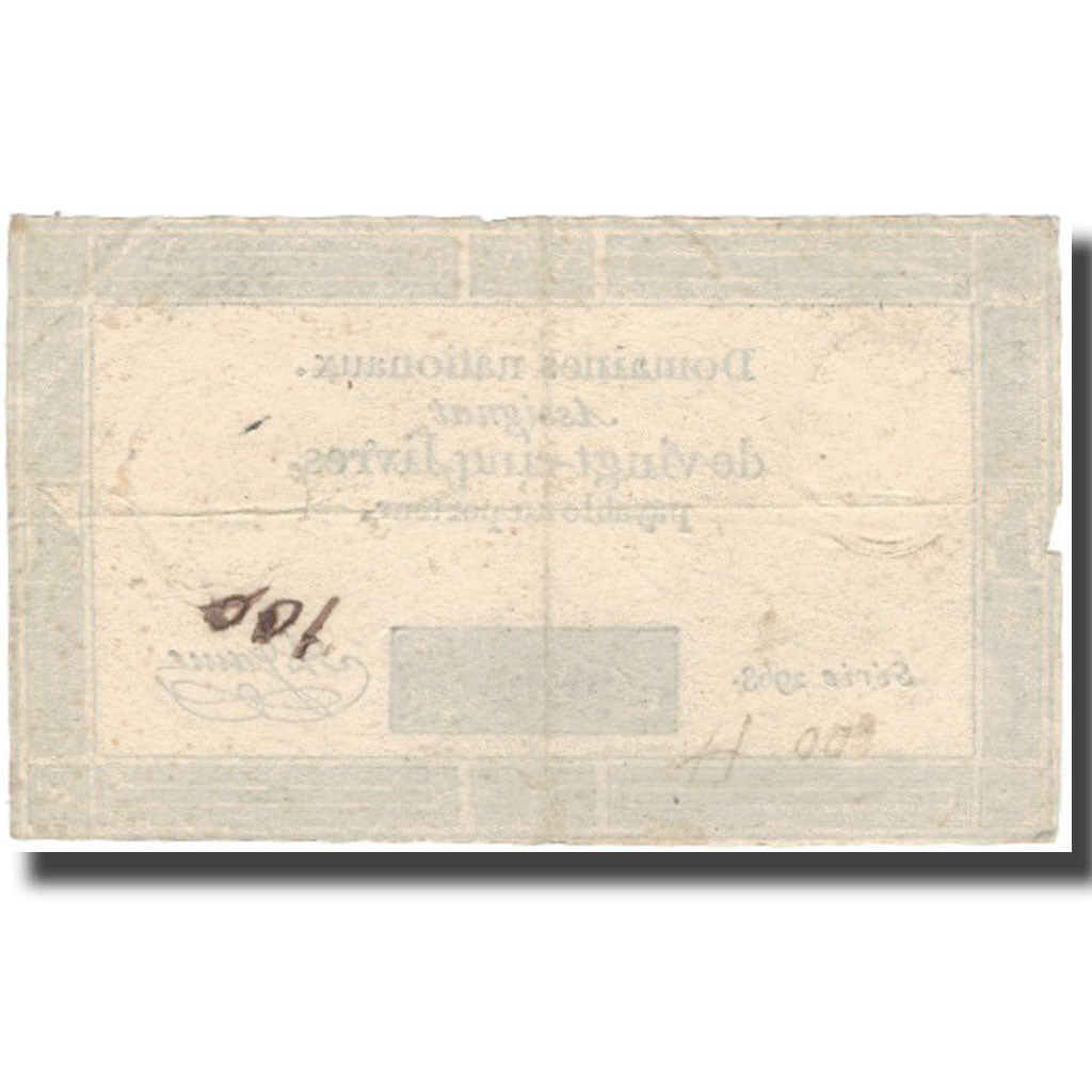 Francia, 25 Livres, 1793, 1793, BC+, KM:A71, Lafaurie:168