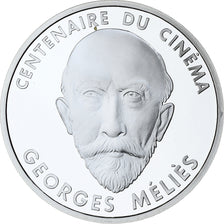 France, 100 Francs, Georges Méliès, Centenaire du Cinéma, 1995, MDP, Silver