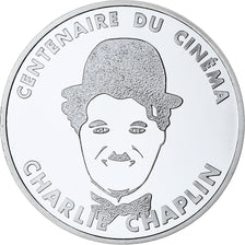 Francia, 100 Francs, Charlie Chaplin, Centenaire du Cinéma, 1995, MDP, Plata