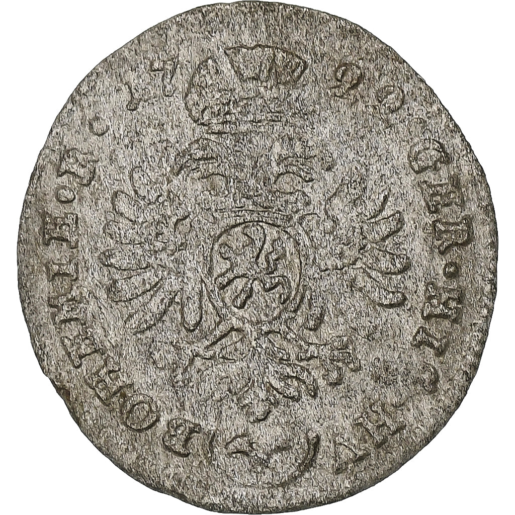 Österreich, Karl VI, Kreuzer, 1722, Kuttenberg, Silber, SS