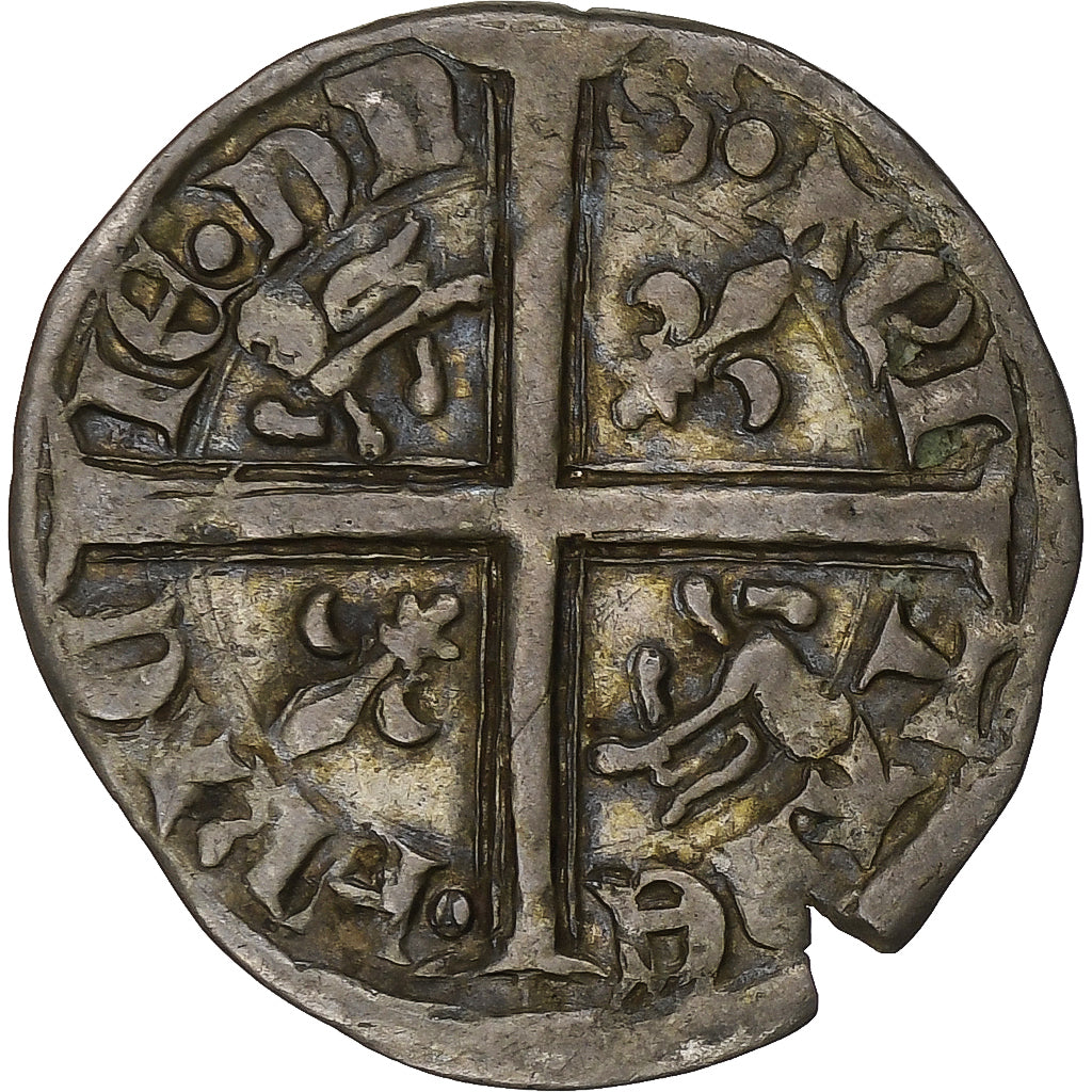 France, Duché d'Aquitaine, Richard II, Hardi, 1377-1390, Uncertain mint