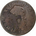 France, Louis XVI, Sol, 1789, Bordeaux, Copper, F(12-15), Gadoury:350