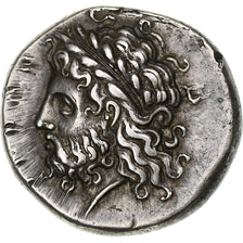 Bruttium, Nomos, ca. 340-330 BC, Lokroi Epizephyrioi, Argent, TTB+, SNG-ANS:525