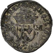 Francia, Henri IV, Douzain aux deux H, 1595, Villeneuve-lès-Avignon, Biglione