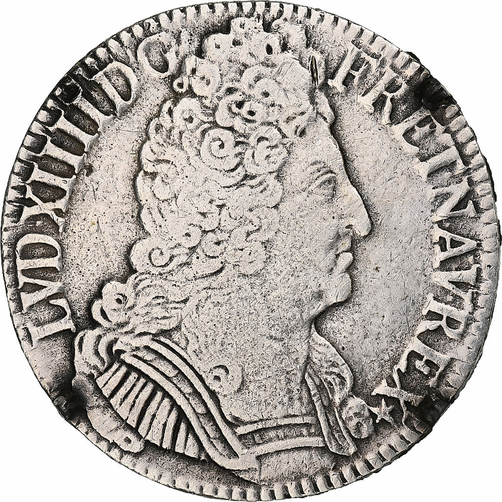 Francia, Louis XIV, Ecu aux 3 couronnes, 1709, Paris, Argento, MB+, Gadoury:229