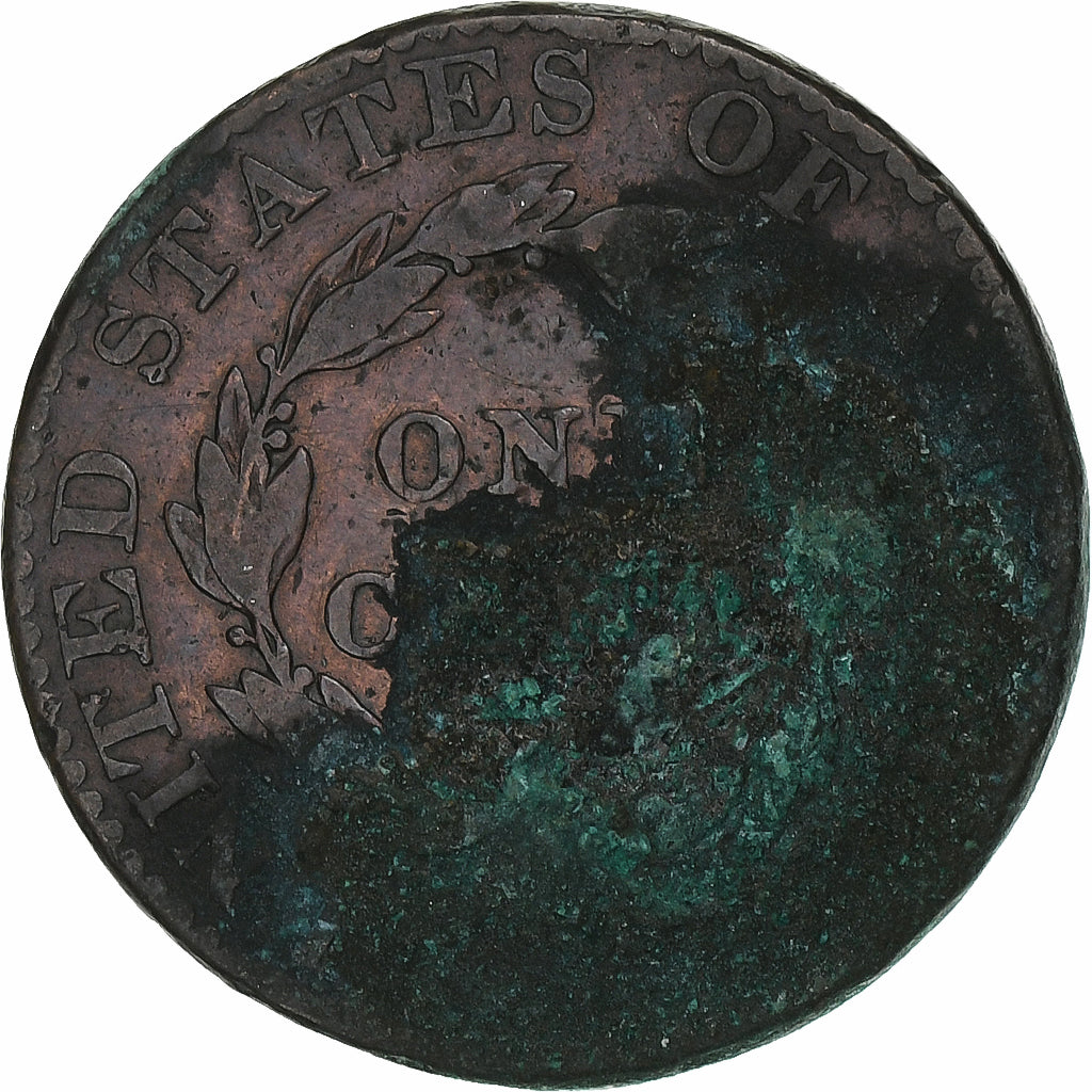 United States, 1 Cent, Coronet Head, 1822, Philadelphia, Copper, VF(20-25)