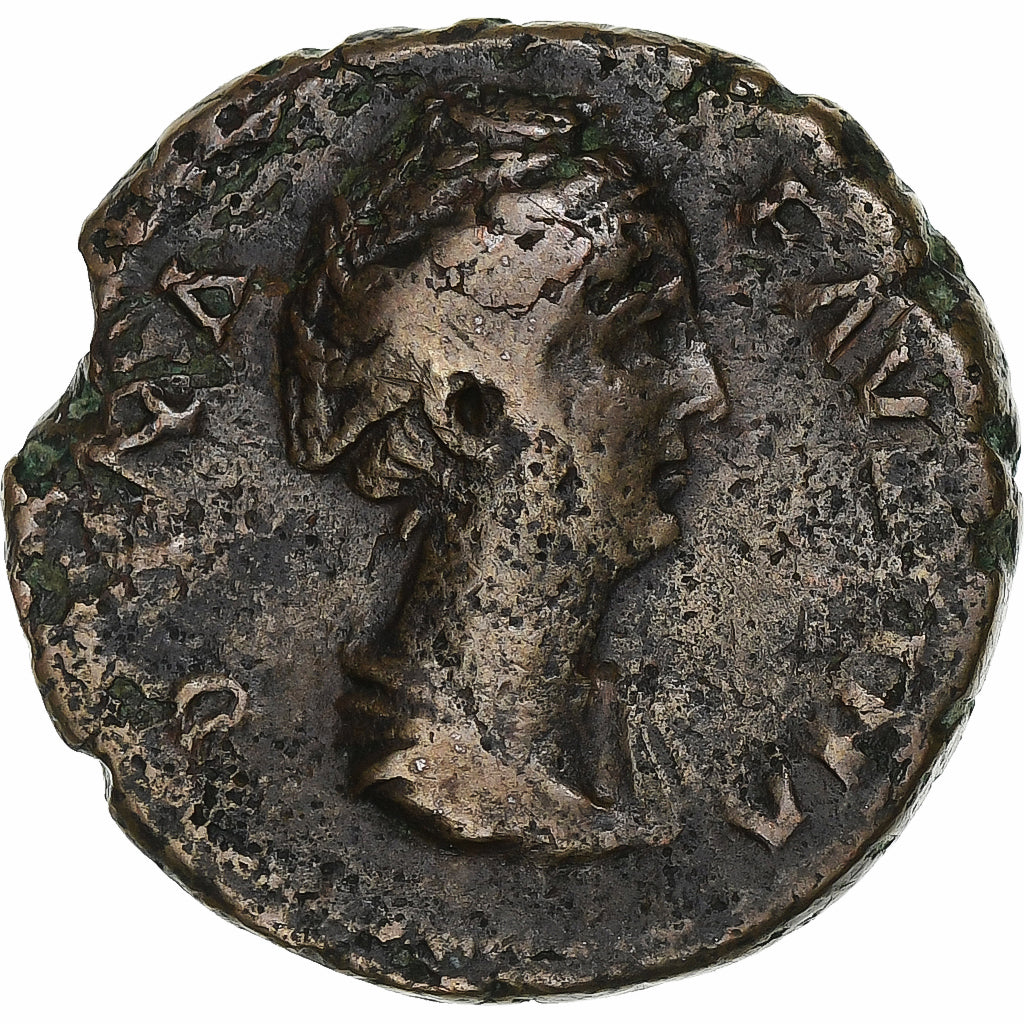 Diva Faustina I, As, 141, Rome, Bronze, VF(30-35), RIC:1164