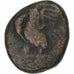 French India, Doudou, (1836), Pondicherry, Coq, Bronze, VF(20-25)