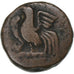 French India, Doudou, (1836), Pondicherry, Coq, Bronze, VF(30-35)