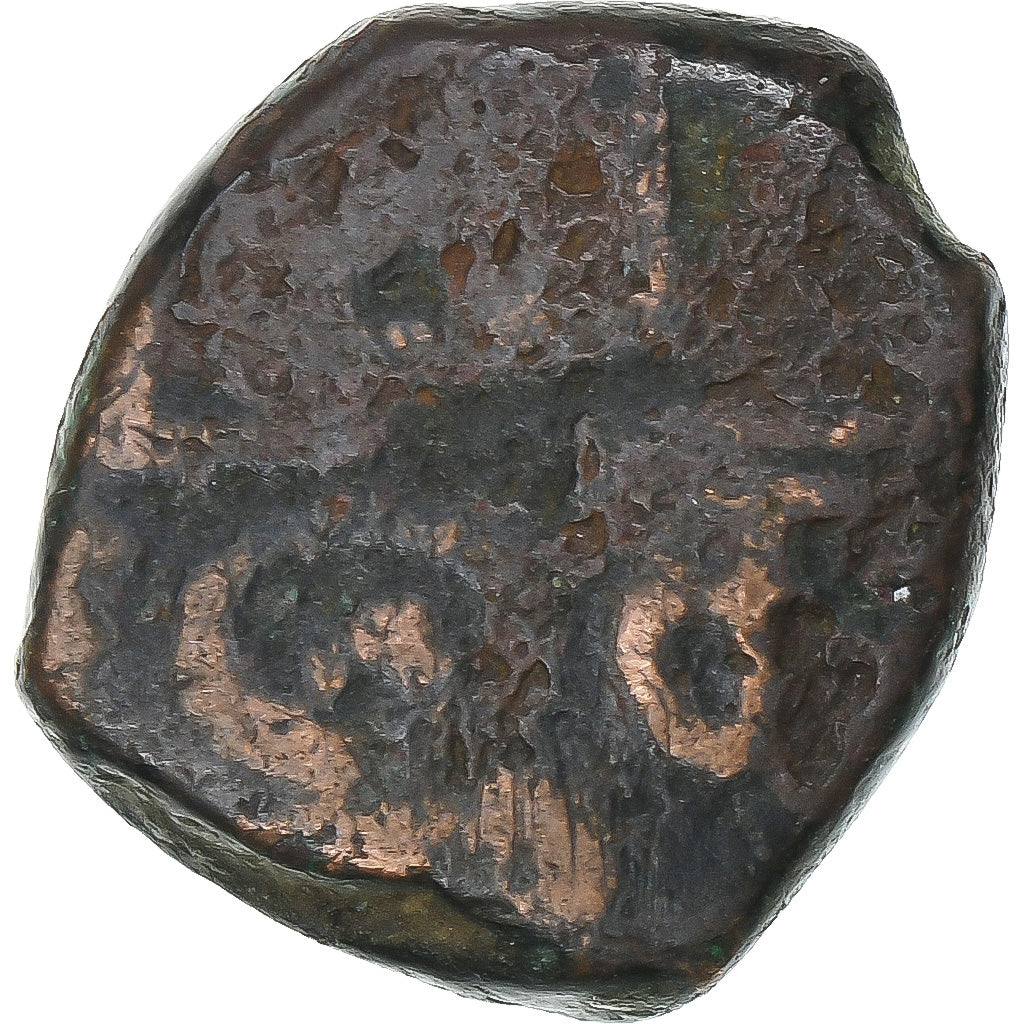 India francese, Louis XV, Doudou, n.d. (1715-1774), Pondicherry, Bronzo, BB