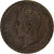 Monaco, Honore V, Decime, 1838, Monaco, Fautée, Bronze, EF(40-45)