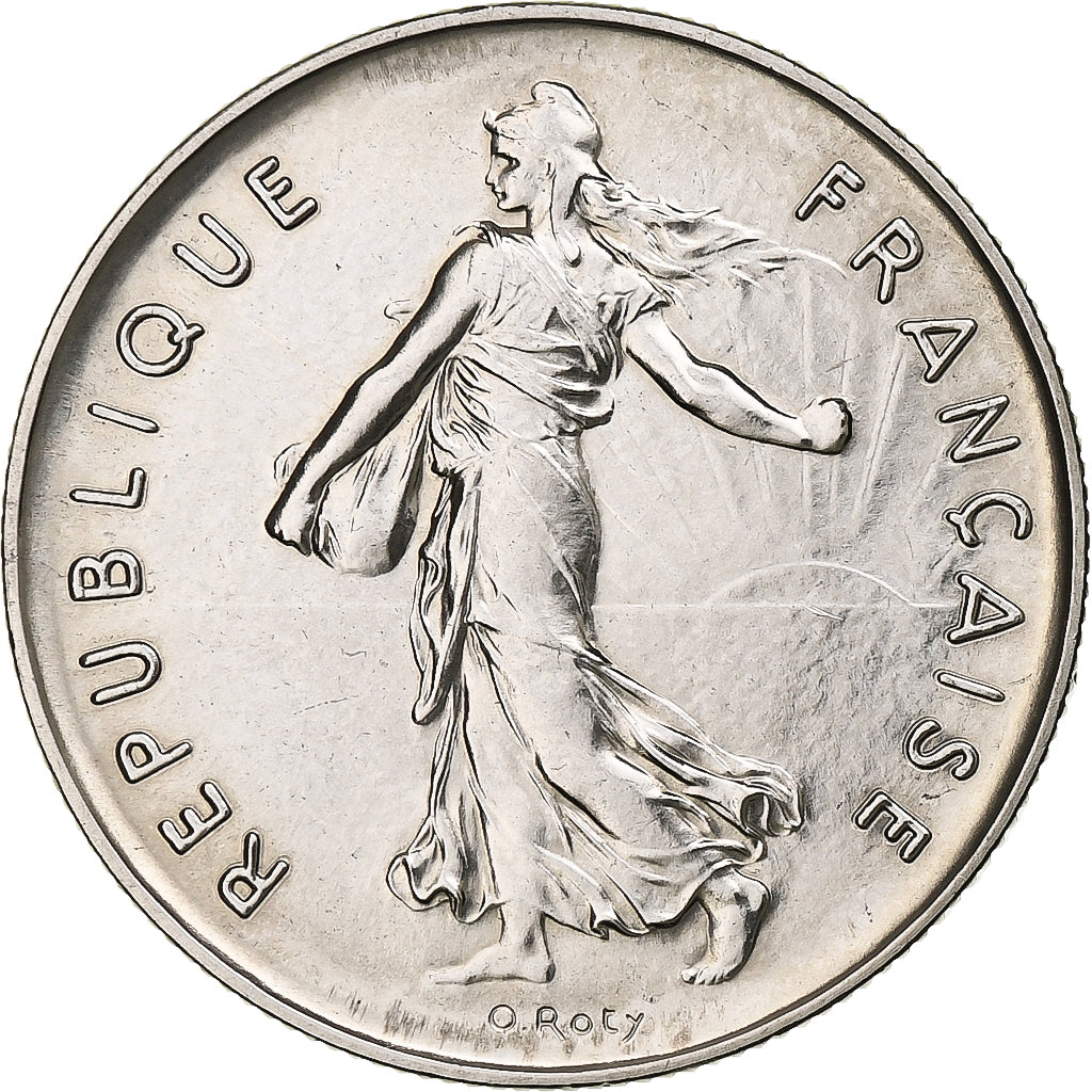 Frankreich, 5 Francs, Semeuse, 1979, Paris, FDC, Nickel, UNZ+, Gadoury:771