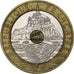 Francia, 20 Francs, Mont Saint-Michel, 1993, Paris, Tri-metallico, SPL-