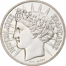 France, 100 Francs, Fraternité, 1988, Paris, Silver, MS(60-62), Gadoury:903