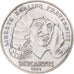 France, 100 Francs, Descartes, 1991, Paris, Silver, MS(60-62), Gadoury:906