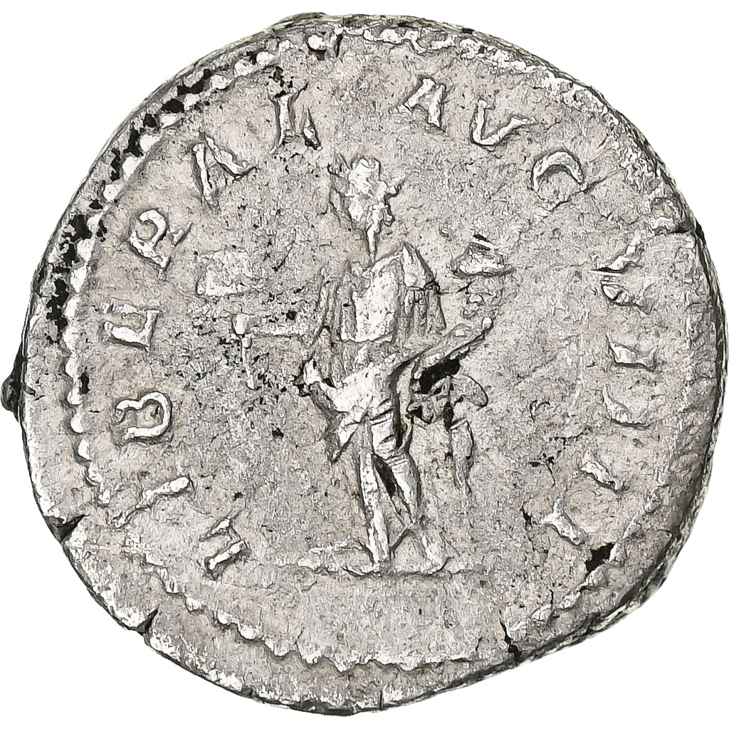 Caracalla, Denarius, 213-217, Rome, Prata, AU(50-53)