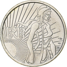 France, 5 Euro, Semeuse, 2008, MDP, Silver, MS(63)