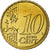Slovénie, 10 Euro Cent, BU, 2008, Vantaa, Or nordique, SPL+, KM:71