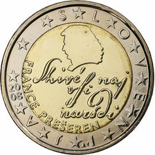Slovenia, 2 Euro, BU, 2008, Vantaa, Bi-Metallic, MS(64), KM:75