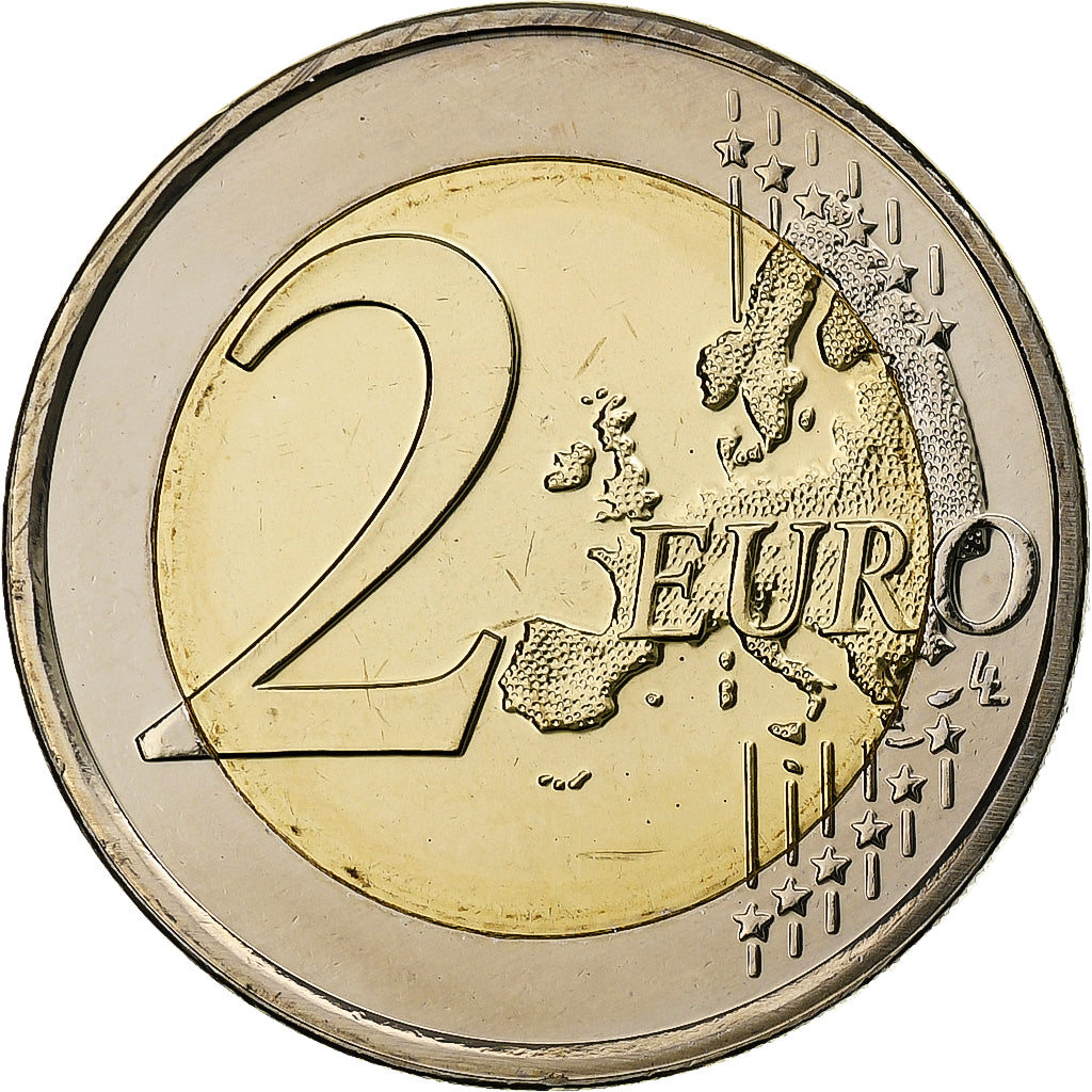 Slovenia, 2 Euro, BU, 2008, Vantaa, Bi-Metallic, MS(64), KM:75