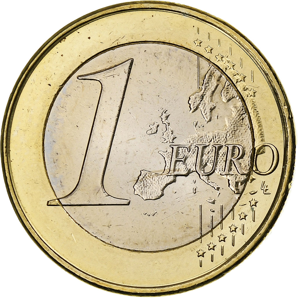 Spain, Juan Carlos I, Euro, 2009, Madrid, Bi-Metallic, MS(64), KM:1073