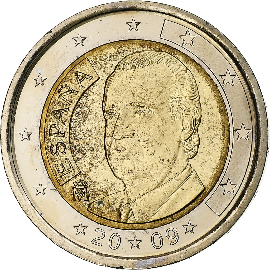 Espagne, Juan Carlos I, 2 Euro, 2009, Madrid, Bimétallique, SPL+, KM:1074