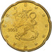 Finlandia, 20 Euro Cent, Proof, 2003, Vantaa, Nordic gold, MS(64), KM:102