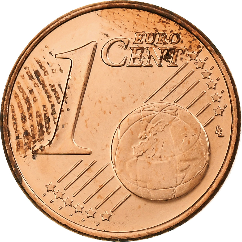 Finlandia, Euro Cent, 2007, Vantaa, Miedź platerowana stalą, MS(60-62), KM:98