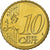 Finlandia, 10 Euro Cent, 2007, Vantaa, Nordic gold, MS(60-62), KM:126