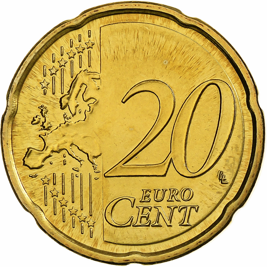 Finnland, 20 Euro Cent, 2007, Vantaa, Nordic gold, VZ+, KM:127