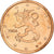 Finlande, 5 Euro Cent, 2006, Vantaa, Cuivre plaqué acier, SUP+, KM:100