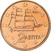 Griechenland, 2 Euro Cent, 2003, Athens, Copper Plated Steel, UNZ, KM:182